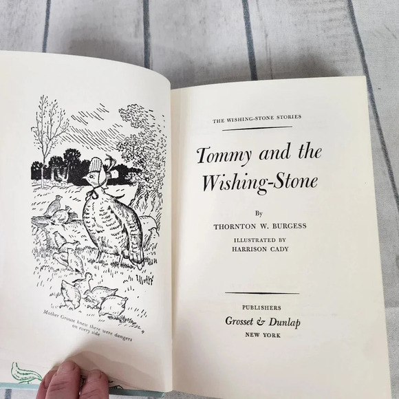 Vintage 1920s Hardcover Storybook Tommy and the Wishing Stone Illustrated - Picture 7 of 15